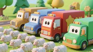 Color Trucks Count Sheep | Nursery Rhymes & Kids Songs screenshot 1