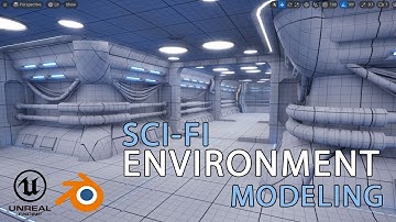 Sci-Fi Environment Blocking 04 – Blender & Unreal Engine
