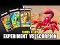 EXPERIMENT Huo Long Candy Crusher Desinsector VS Scorpion 