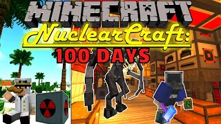 I Survived 100 Days as a NUCLEAR ENGINEER in a NUCLEAR BUNKER fighting PARASITES Minecraft Hardcore
