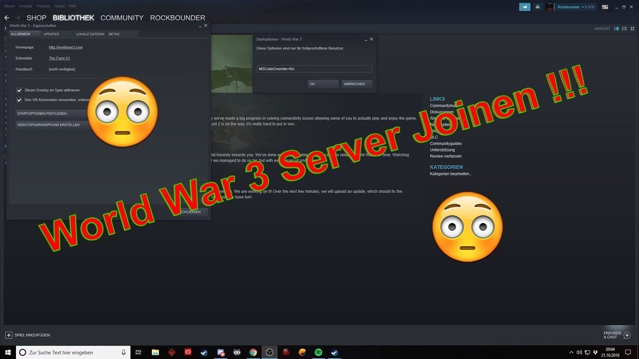 Joinen World War 3 Server Joinen. So Gehts! - YouTube