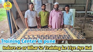 Indore se or Bihar se training ke Liye Aye Hai #amdoors #laminationdoors #training#howtomakedoors