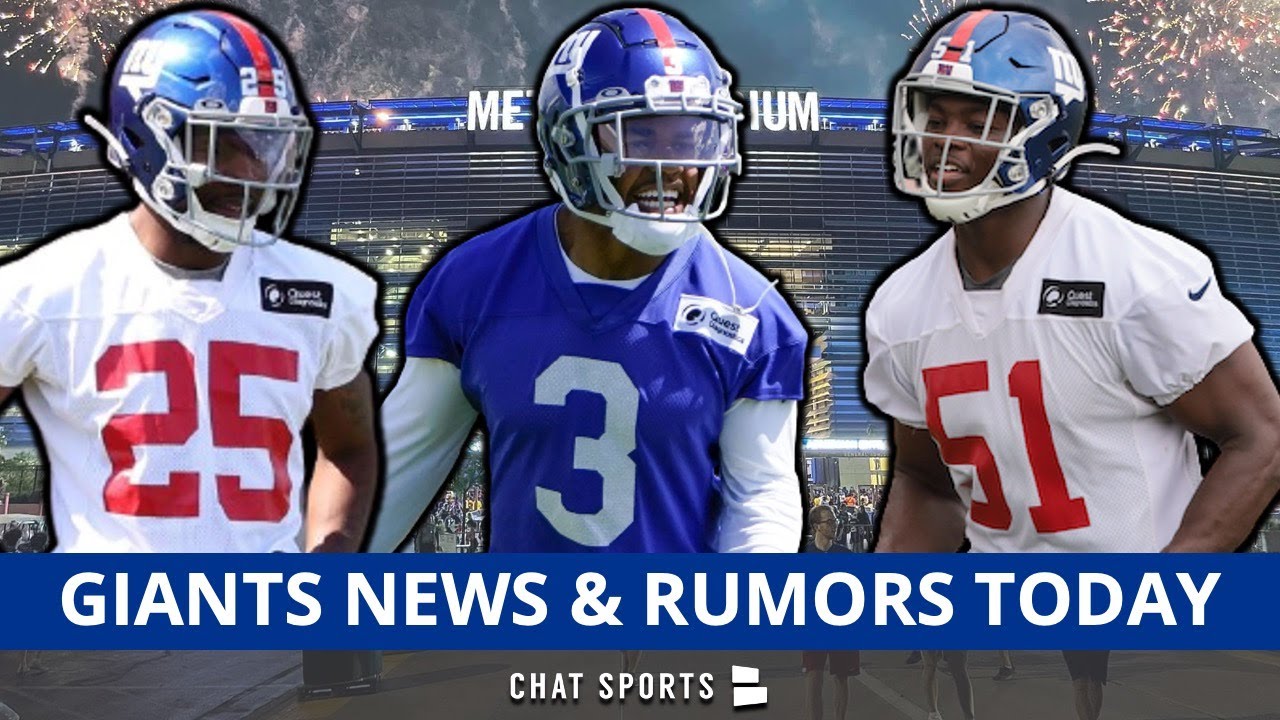 New York Giants Rumors On Azeez Ojulari & Rodarius Williams + Career