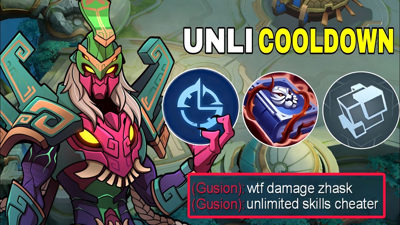 ZASK UNLIMITED COOLDOUND DAMAGE BUILD 2025!! НОВОЕ ОБНОВЛЕНИЕ СЕЗОНА - ЭТО СУМАСШЕДШЕЕ!!🔥😱
