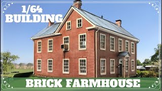 1/64 Building: Brick Farmhouse