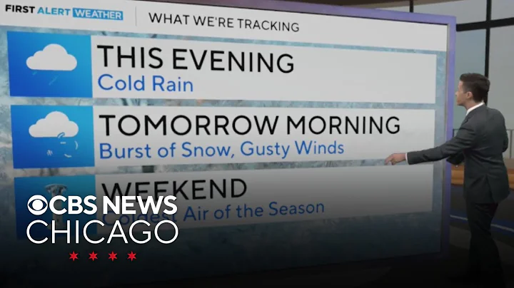 Cold rain Tuesday evening, snow Wednesday morning in Chicago
