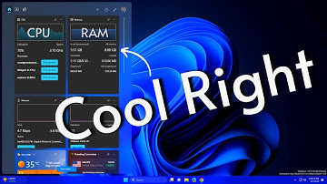 How to Add CPU, GPU, RAM Widgets on Windows 11