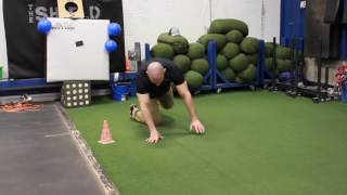 Prone to 40ft Sprint
