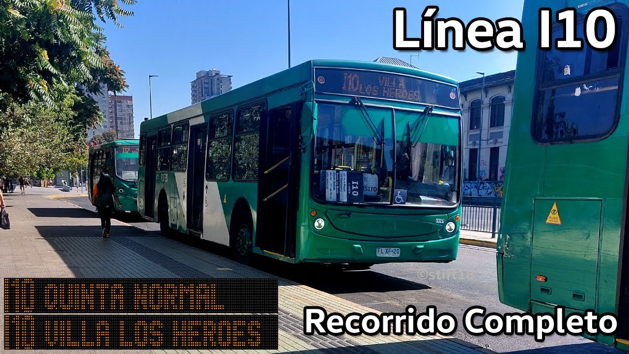 [Recorridos #51] Red Santiago I10 - Vule - A Tiempo Real