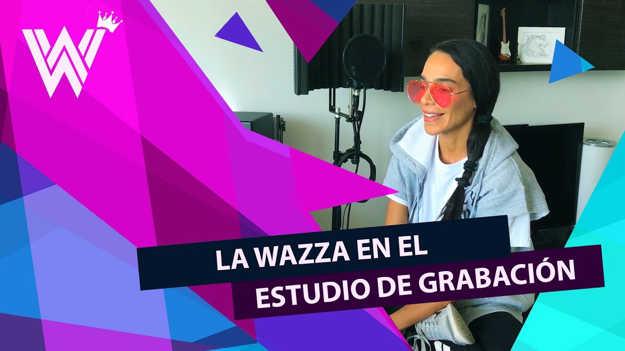La Wazza en el estudio de Grabación 