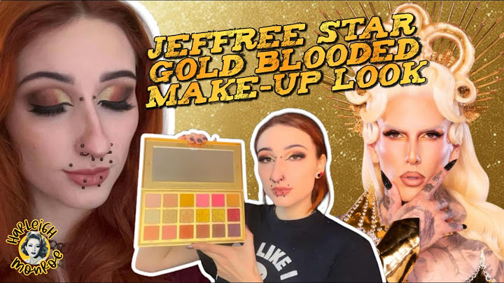 Gold Blooded Palette | Jeffree Star Cosmetics