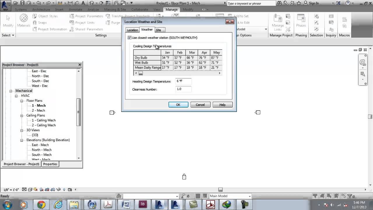 Revit MEP 2014---Quick Start with a Project - YouTube