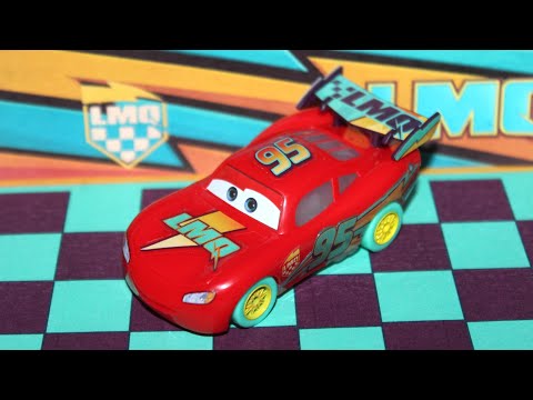 Mattel Disney Cars Race to Celebrate Lightning McQueen - LIGHT-UP