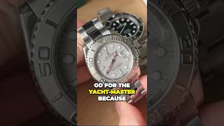 Which to get? The Rolex Submariner or Rolex Yachtmaster? #rolexwatches #watches #luxurylife