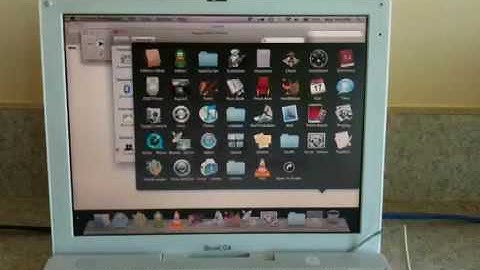 iBook G4 app response