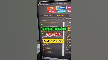 Samsung Galaxy Tab A7 Lite Frp Bypass Unloock Tool / All Samsung Latest frp 1Click Remove #foryou
