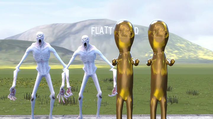 GOLD SCP-173 VS SCP-096:SL!! Garrys Mod Sandbox