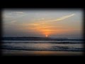 Beautiful Sunrise Over The Ocean and Relaxing Music - New Smyrna Beach Florida