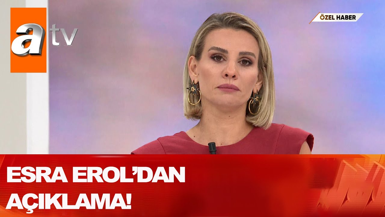 Esra Eroldan aklama   Atv Haber 28 Eyll 2020