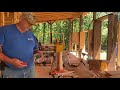 Outlet Box in Cordwood Wall