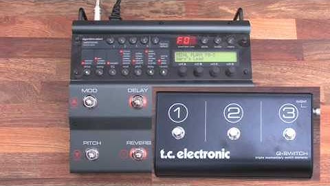 Nova System - Controlling presets with G-Switch