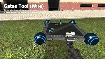 Gmod-WireMod-How To Make A Stalker With Turrets