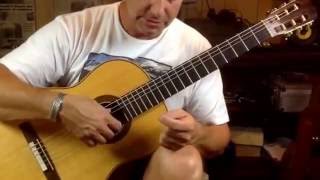 Learning classical Guitar, milonga 15 bars