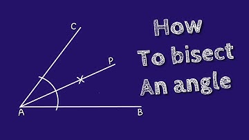 How to bisect an angle. Bisection of angle.angle bisection. shsirclassess.