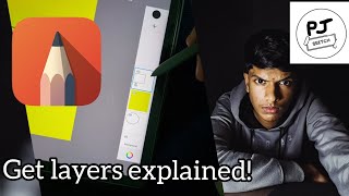 How do layers / slides work in autodesk sketchbook ! Complete explaination with example !!