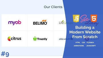 Image Scale Hover Effect (Clients Section) | Build a Modern Responsive Website From Scratch - #9