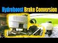 HOW TO CONVERT VACUUM BRAKES TO HYDROBOOST BRAKES! | W100 Brake Upgrade | Carb LS Swapped Dodge |