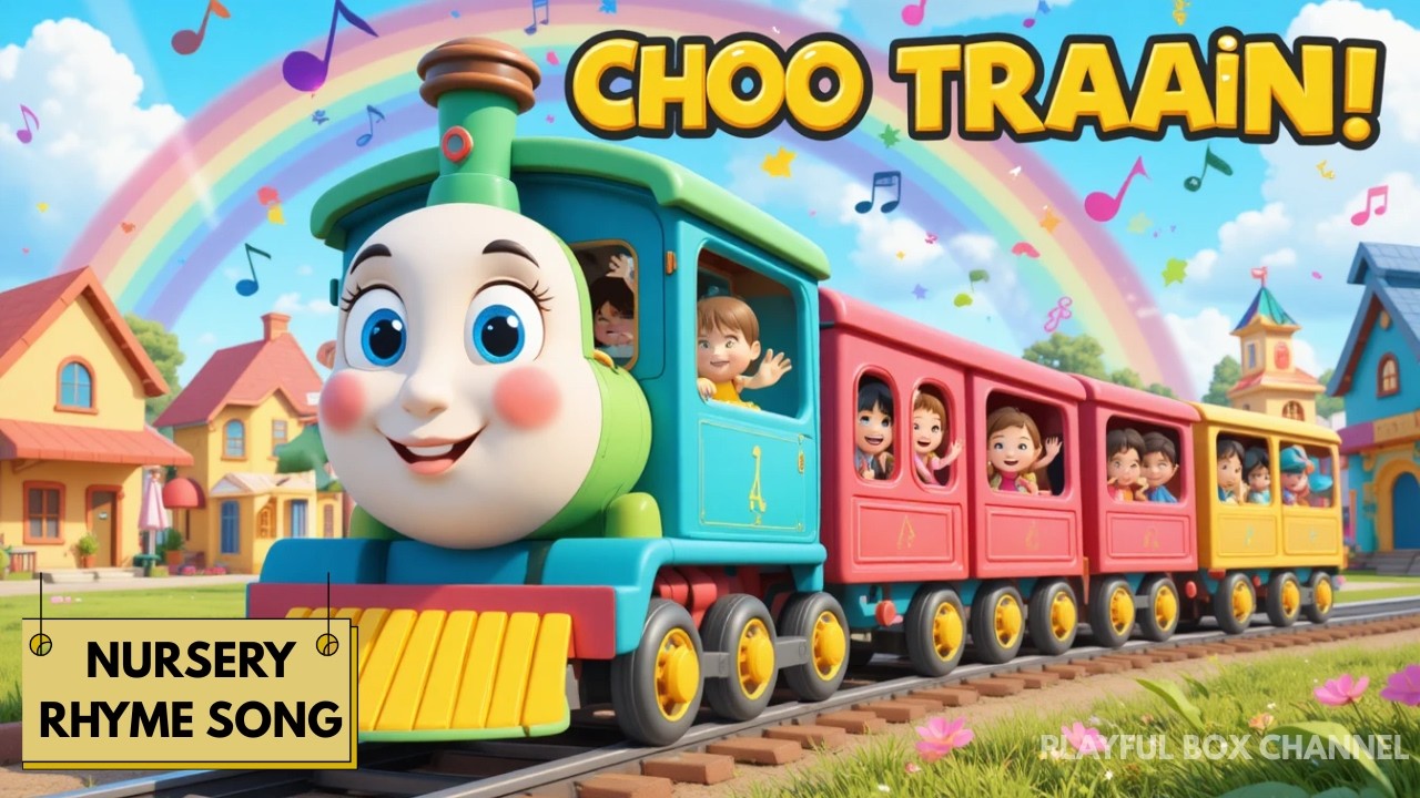 Chugga Chugga Chugga Choo Choo Train Song for Kids Fun Kids Sing Along Nursery ...