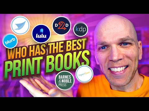 Where to Publish Your Print Books