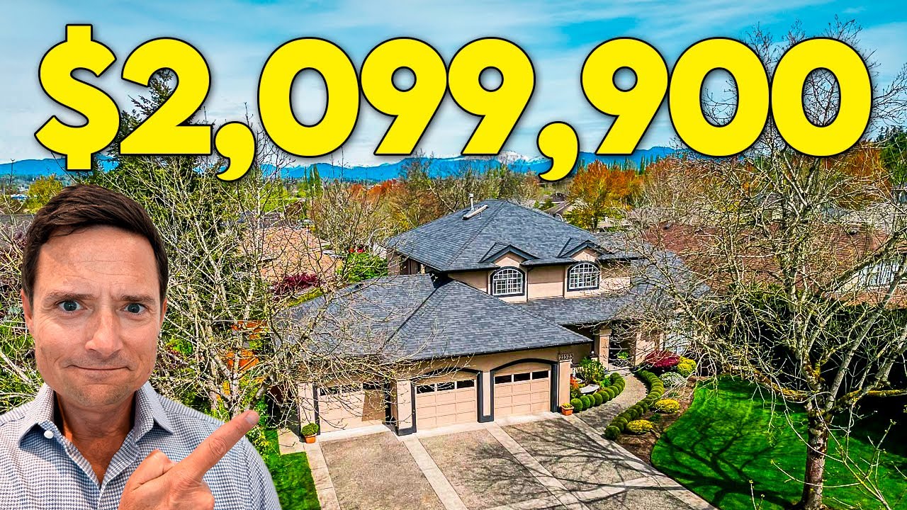 Tour a MASSIVE $2.1M Langley Home w/ 6 Beds + 3 Car Garage