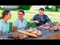 Ein Tag im Backhaus - Brotsommelier Jörg Schmid trifft Beurener Landfrauen | Schwäbische Alb