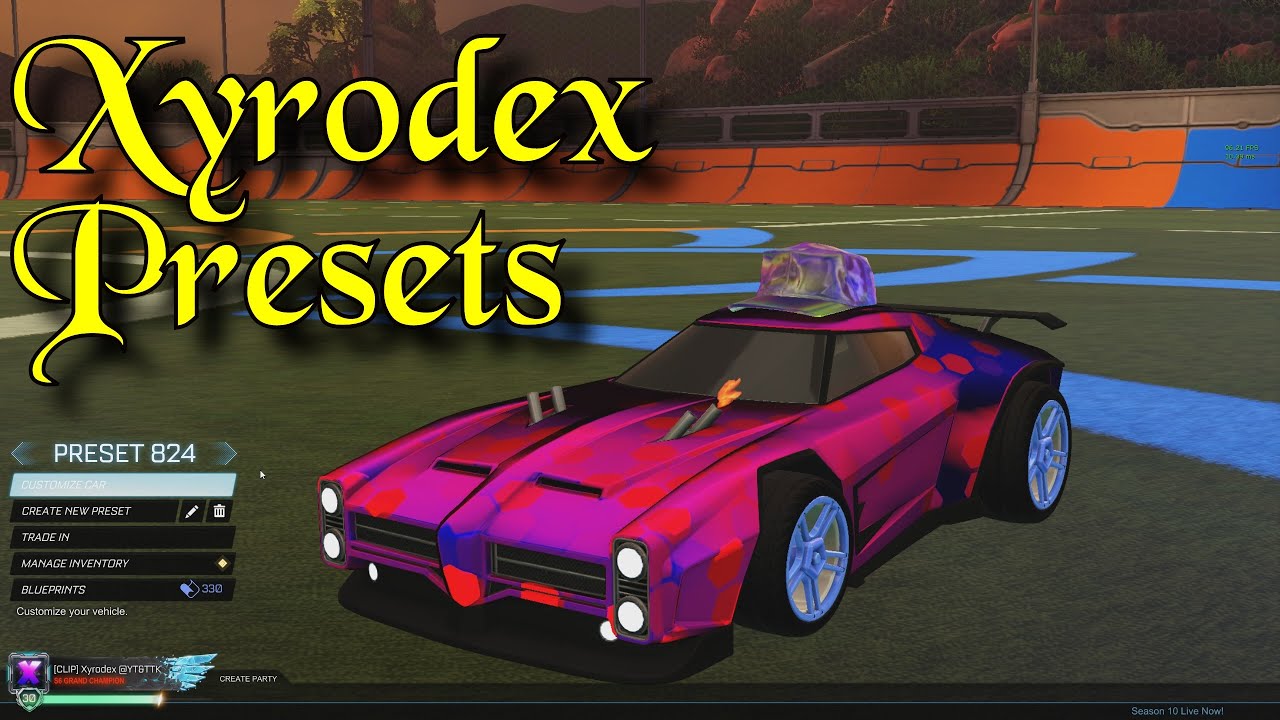 Xyrodex RL Presets