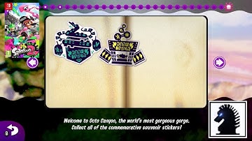 NS Splatoon 2  - Hero Mode - Suction-Cup Lookout Stamp