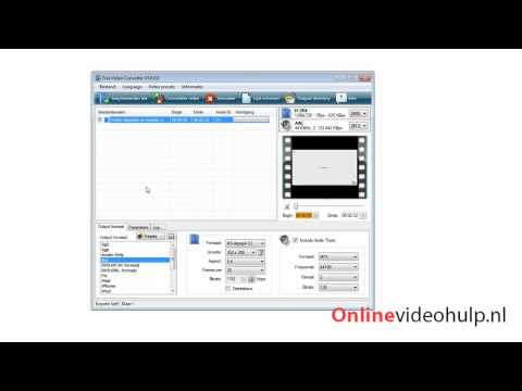 Video: Een Film Van Het Ene Formaat Naar Het Andere Overbrengen
