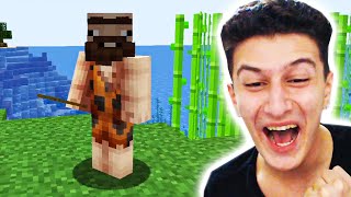 MAĞARA ADAMI BULDUM 😱 Minecraft 40