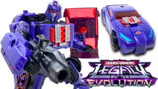 Transformers LEGACY Evolution Deluxe Class CYBERVERSE Universe SHADOW STRIKER Review