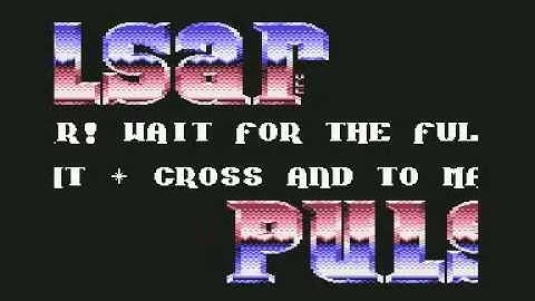 8bit Commodore 64 cracktro - group PULSAR