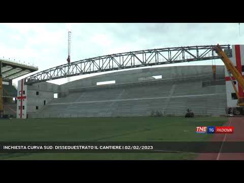 INCHIESTA CURVA SUD: DISSEQUESTRATO IL CANTIERE | 02/02/2023