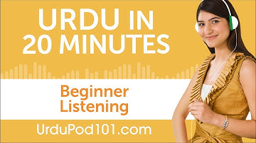 20 Minutes of Urdu Listening Comprehension for Beginner