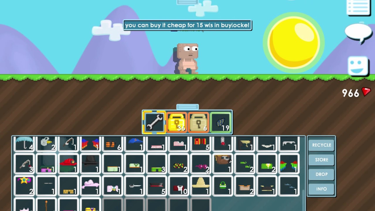 [Growtopia] Epic quests! (1/32) The Locke Set! YouTube