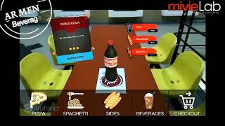 Augmented Reality Menu for Pizza