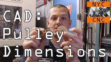 CAD Quick Trip: Dimension for Timing Pulleys