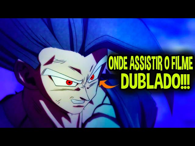 ONDE E COMO ASSISTIR AGORA DUBLADO? Dragon Ball Super Super Hero HD Filme  2022 DUBLADO FULL HD PT BR 