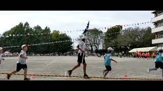 2025年10月12日 大運動会 紅白リレー退場
