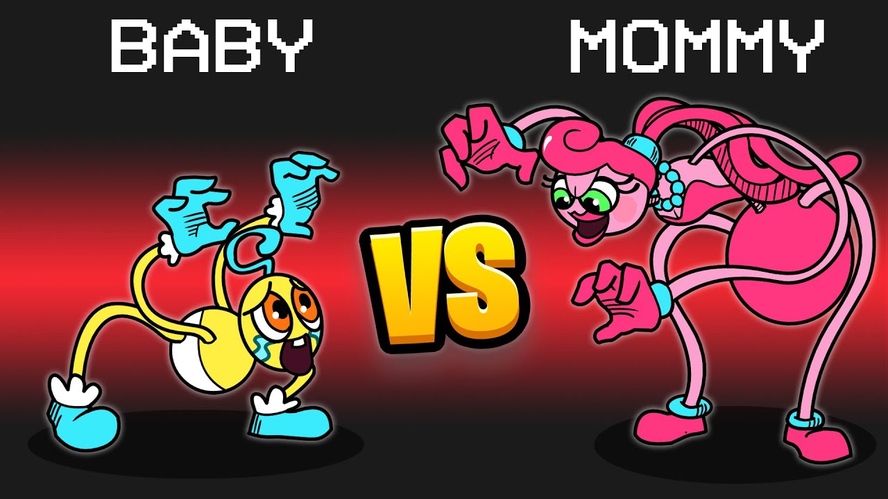 BABY LONG LEGS vs. MOMMY LONG LEGS Mod in Among Us 