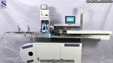 ATC 2018 (Fully automatic cutting, stripping twisting and tinning and crimping machine)